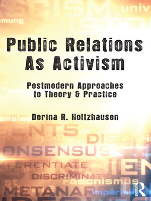 cover image of Public Relations As Activism
